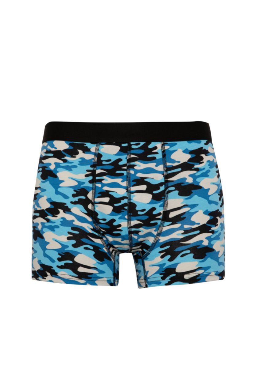 Erkek Siyah Regular Fıt 3'lü Boxer