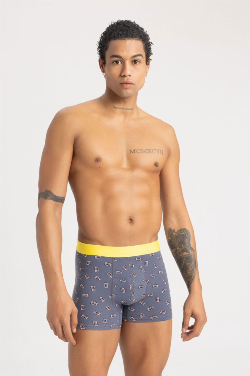 MAN Light Blue 3 piece Regular Fit Boxer