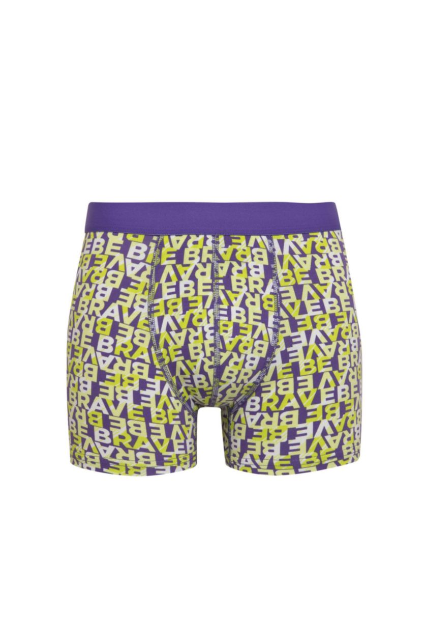 رجال أصفر بوكسر قصة عادية - 3 قطع