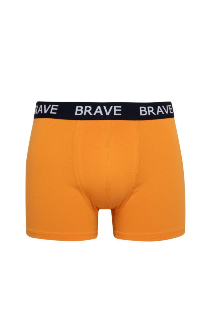 رجال أصفر بوكسر قصة عادية - 3 قطع