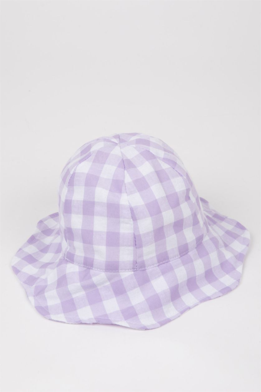 Kız Bebek Lila Bucket Şapka Kız Bebek
