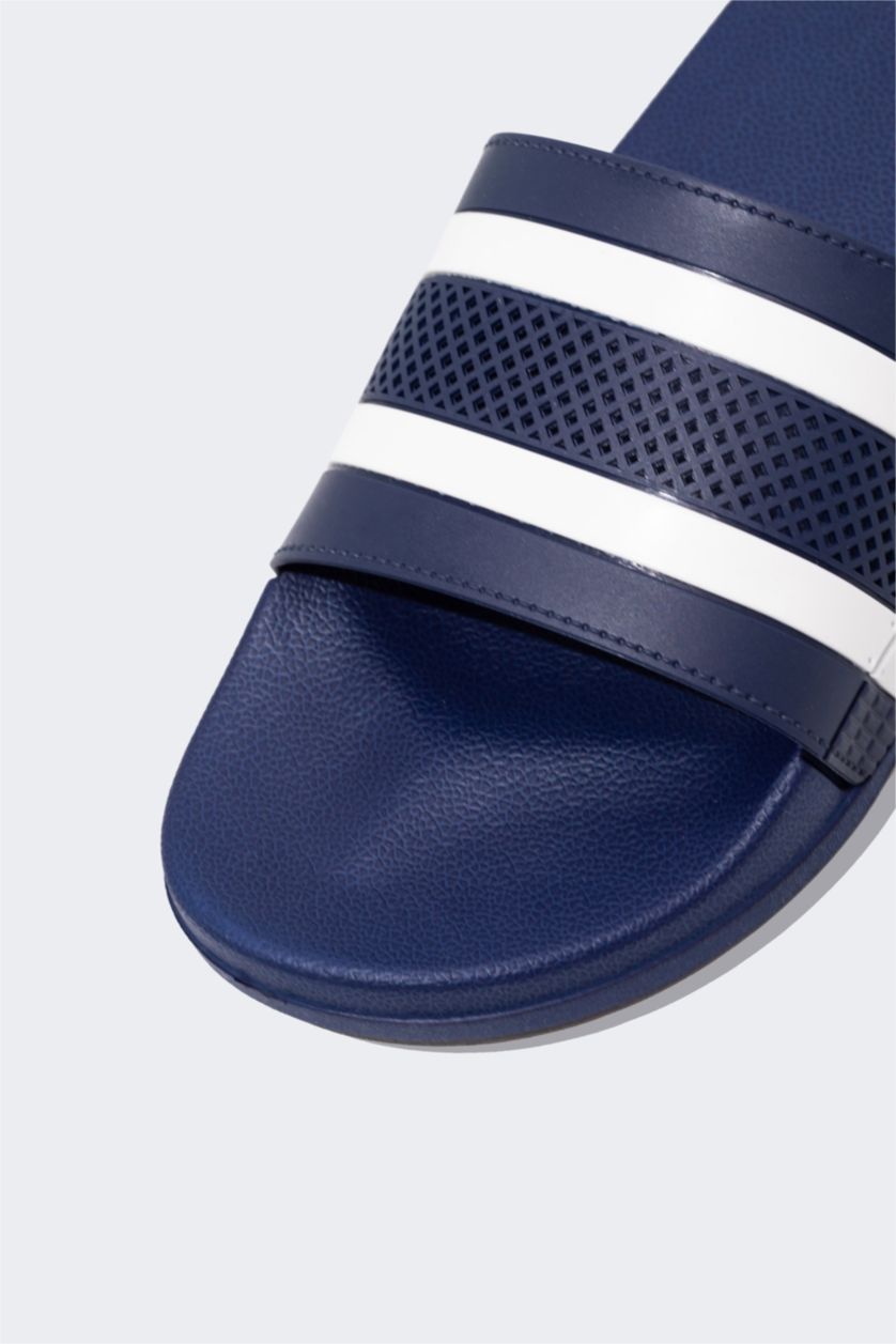MAN NAVY Men High Sole Slip On Eva Slippers