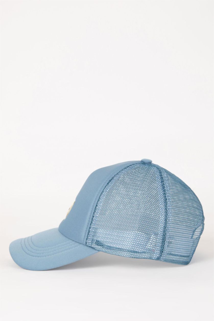HOMME Turquoise Casquette de Baseball et de Basket-Ball Tissée Imprimée avec Étiquette pour Homme