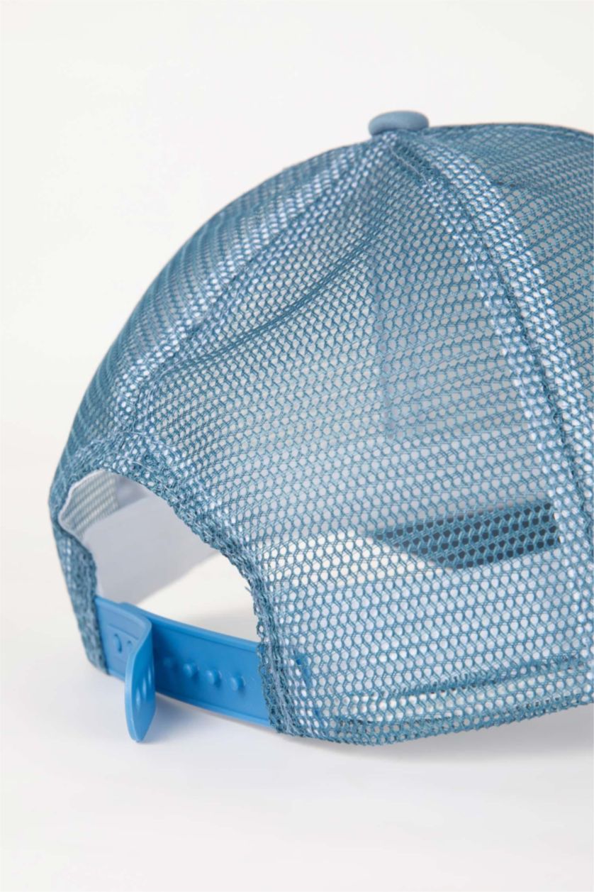 HOMME Turquoise Casquette de Baseball et de Basket-Ball Tissée Imprimée avec Étiquette pour Homme