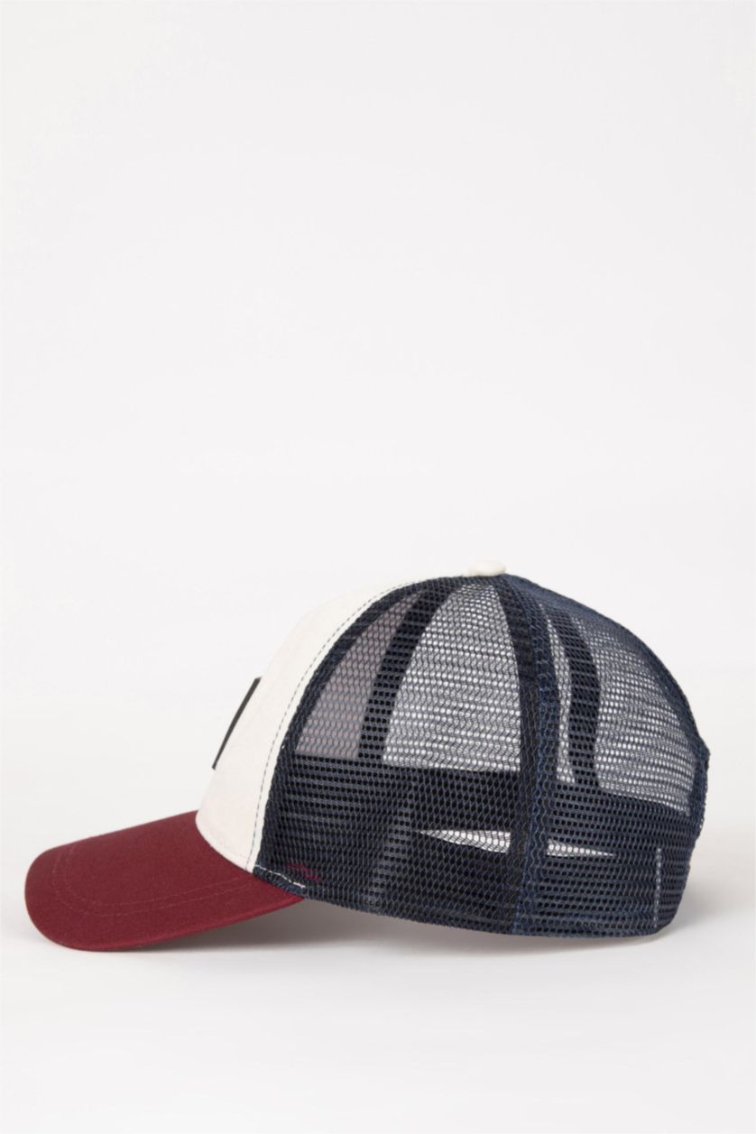 HOMME Karma Casquette de Baseball Gabardine Imprimée avec Étiquette pour Homme