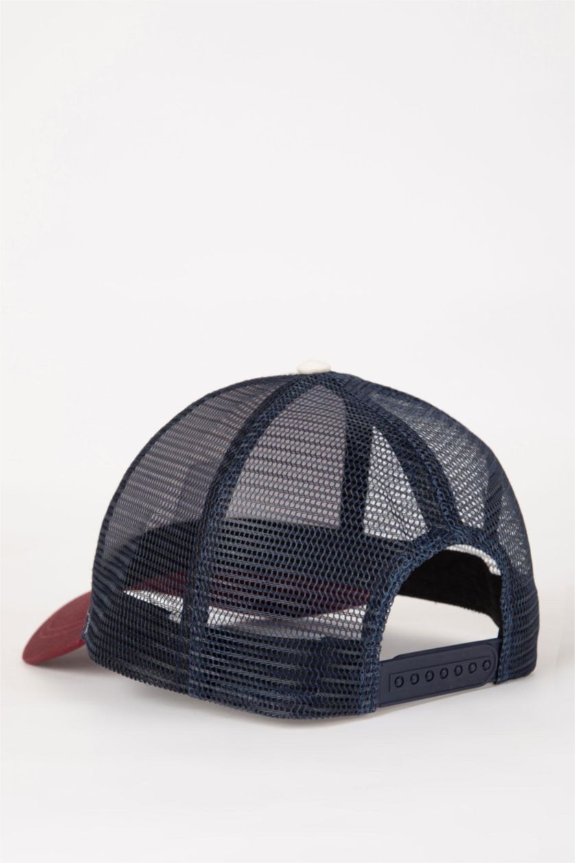 HOMME Karma Casquette de Baseball Gabardine Imprimée avec Étiquette pour Homme
