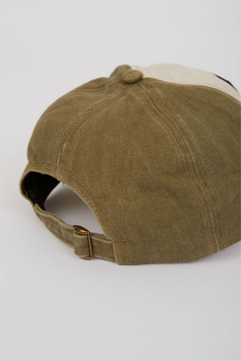 Erkek Karma Erkek Etiket Baskılı Dokuma Beyzbol Basketbol Şapkası