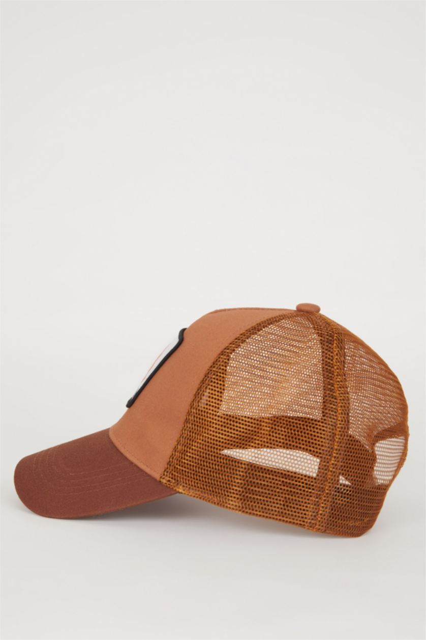 Erkek Karma Erkek Renk Bloklu Dokuma Cap Şapka