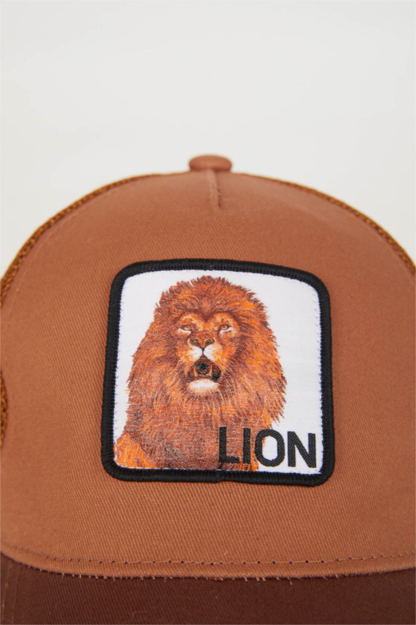 Erkek Karma Erkek Renk Bloklu Dokuma Cap Şapka