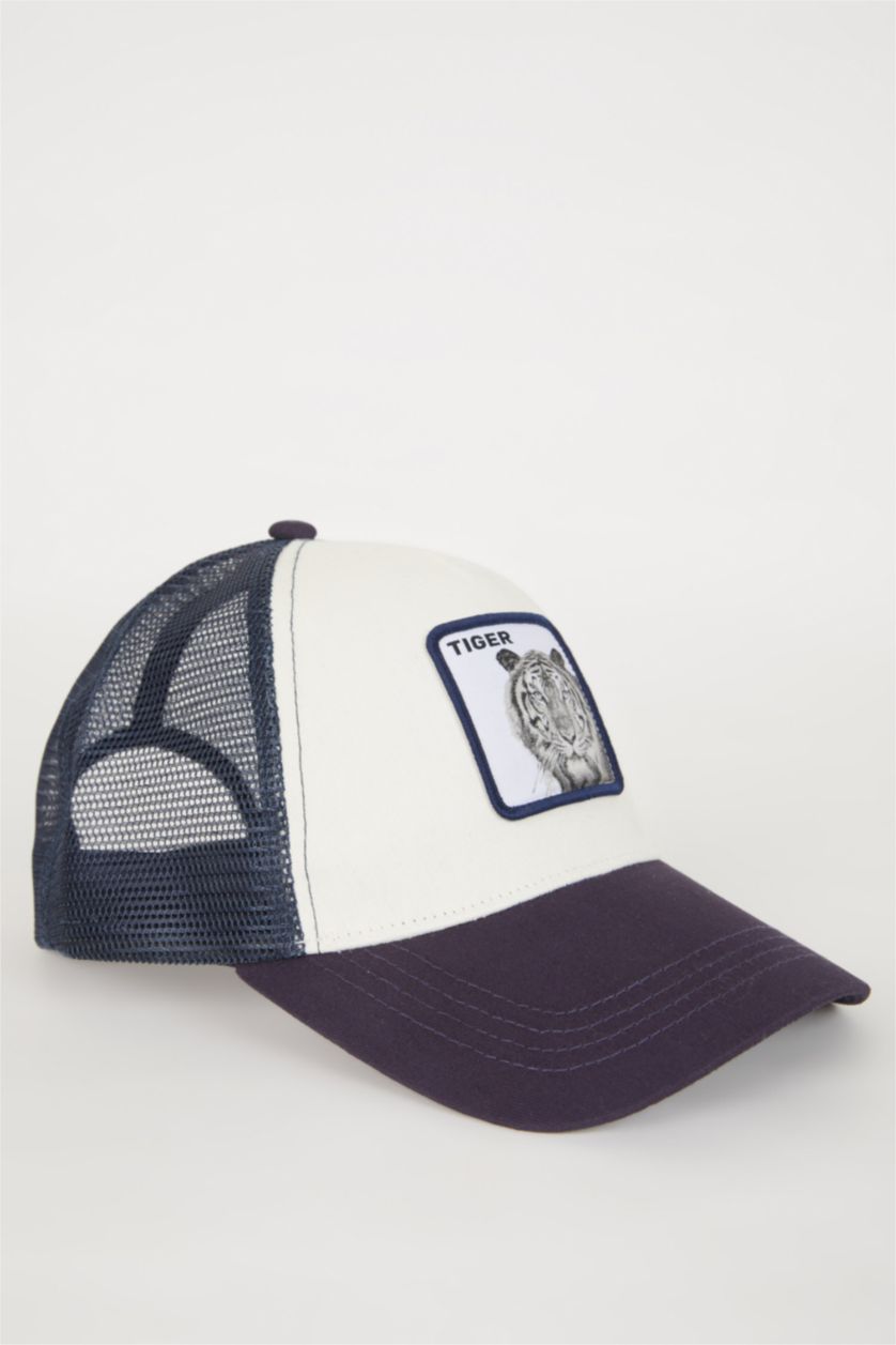 Erkek Karma Erkek Etiket Baskılı Dokuma Beyzbol Basketbol Şapkası