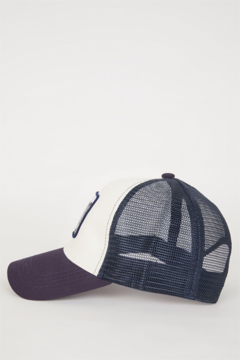 Erkek Karma Erkek Etiket Baskılı Dokuma Beyzbol Basketbol Şapkası