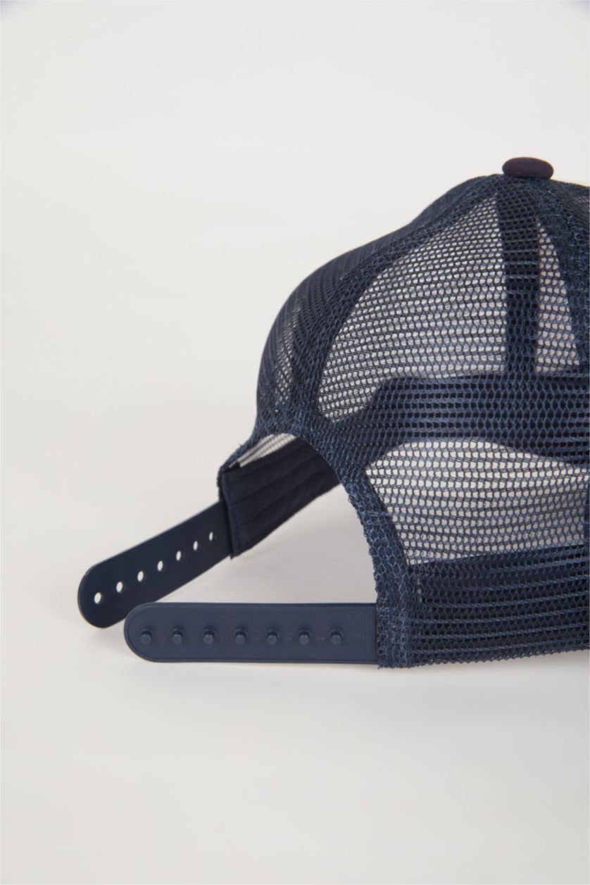 Erkek Karma Erkek Etiket Baskılı Dokuma Beyzbol Basketbol Şapkası