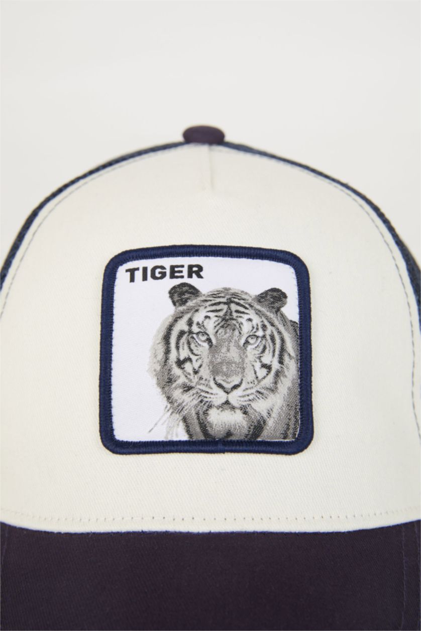 Erkek Karma Erkek Etiket Baskılı Dokuma Beyzbol Basketbol Şapkası