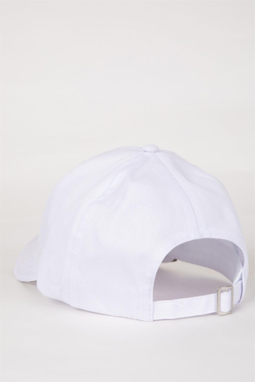 MAN White Man Gabardine Embroidered Hat