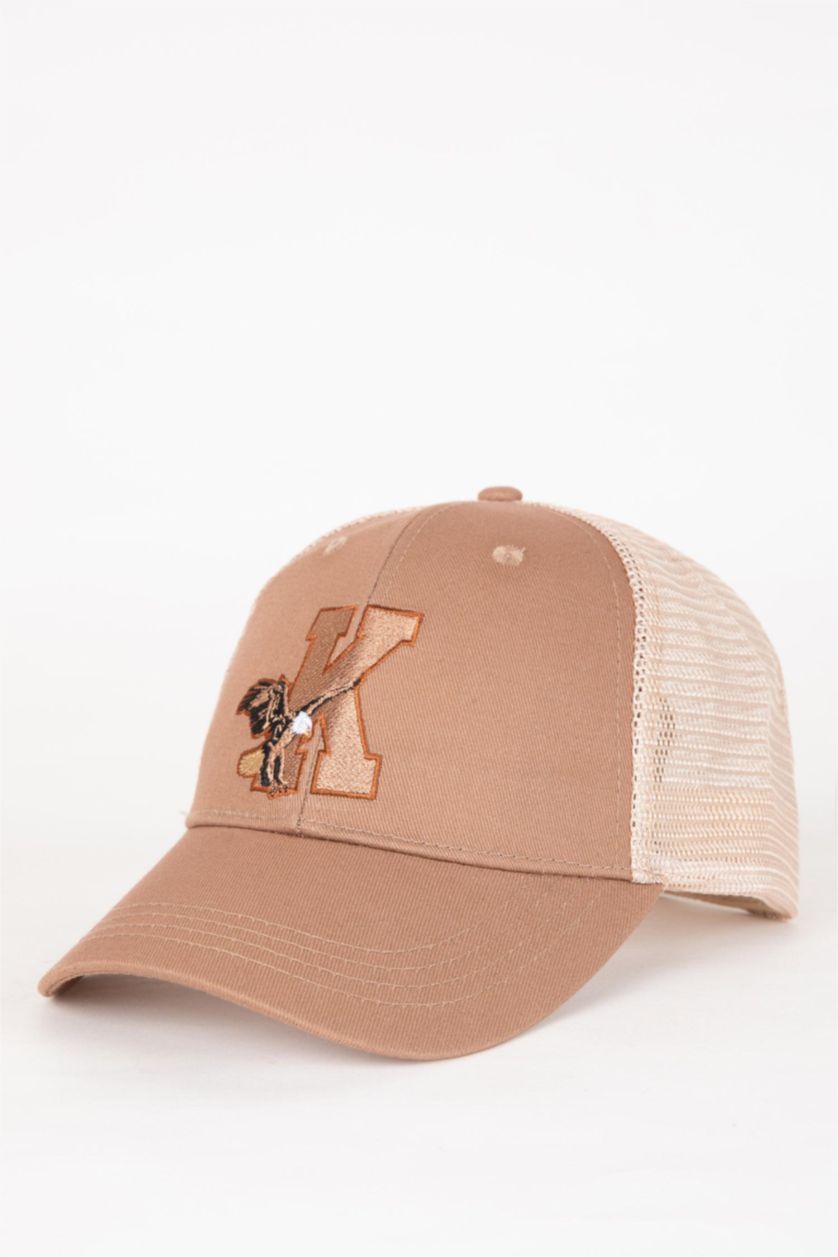 HOMME Beige Casquette De Baseball et De Basket-Ball Tissée pour Homme