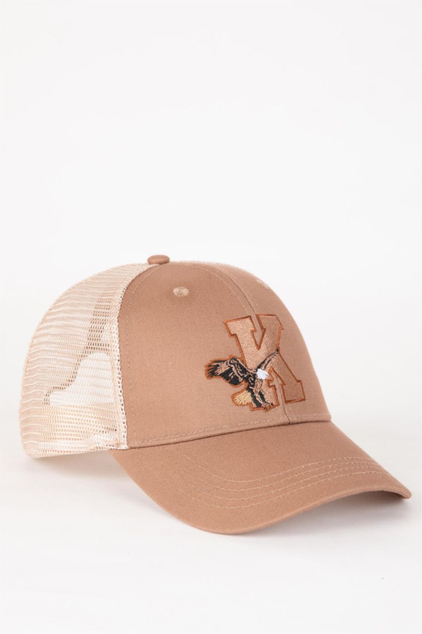 HOMME Beige Casquette De Baseball et De Basket-Ball Tissée pour Homme