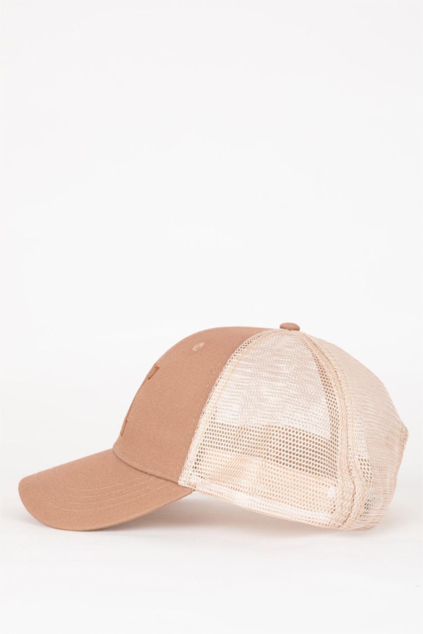 HOMME Beige Casquette De Baseball et De Basket-Ball Tissée pour Homme