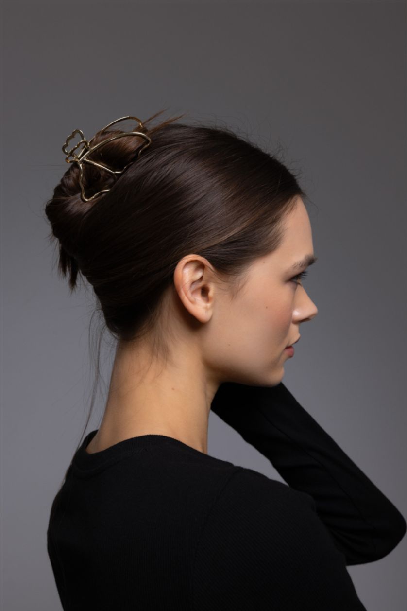 حريمي GOLD إكسسوار شعر حريمي على شكل فراشة