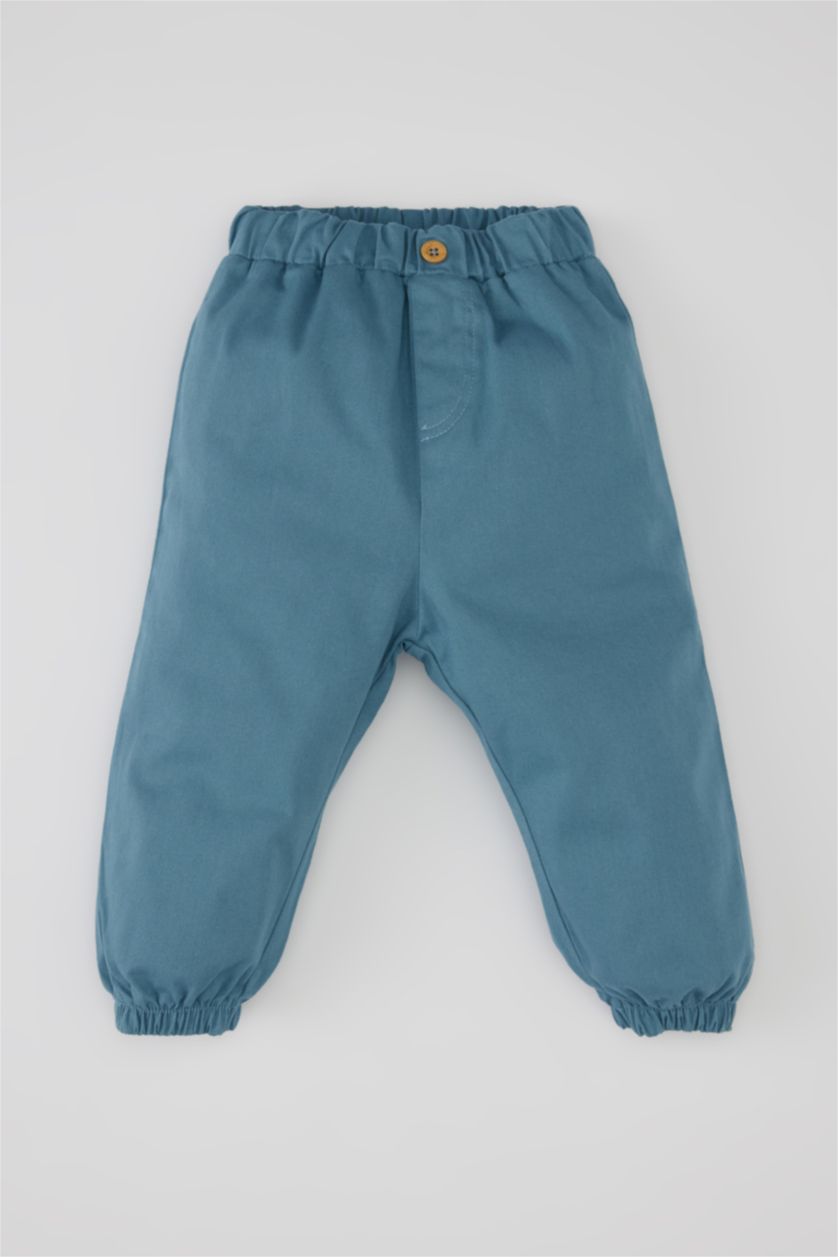 BÉBÉ GARÇON Écru Ensemble De Chemise à Rayures et Pantalon Pour Bébé Garçon - 2 Pièces
