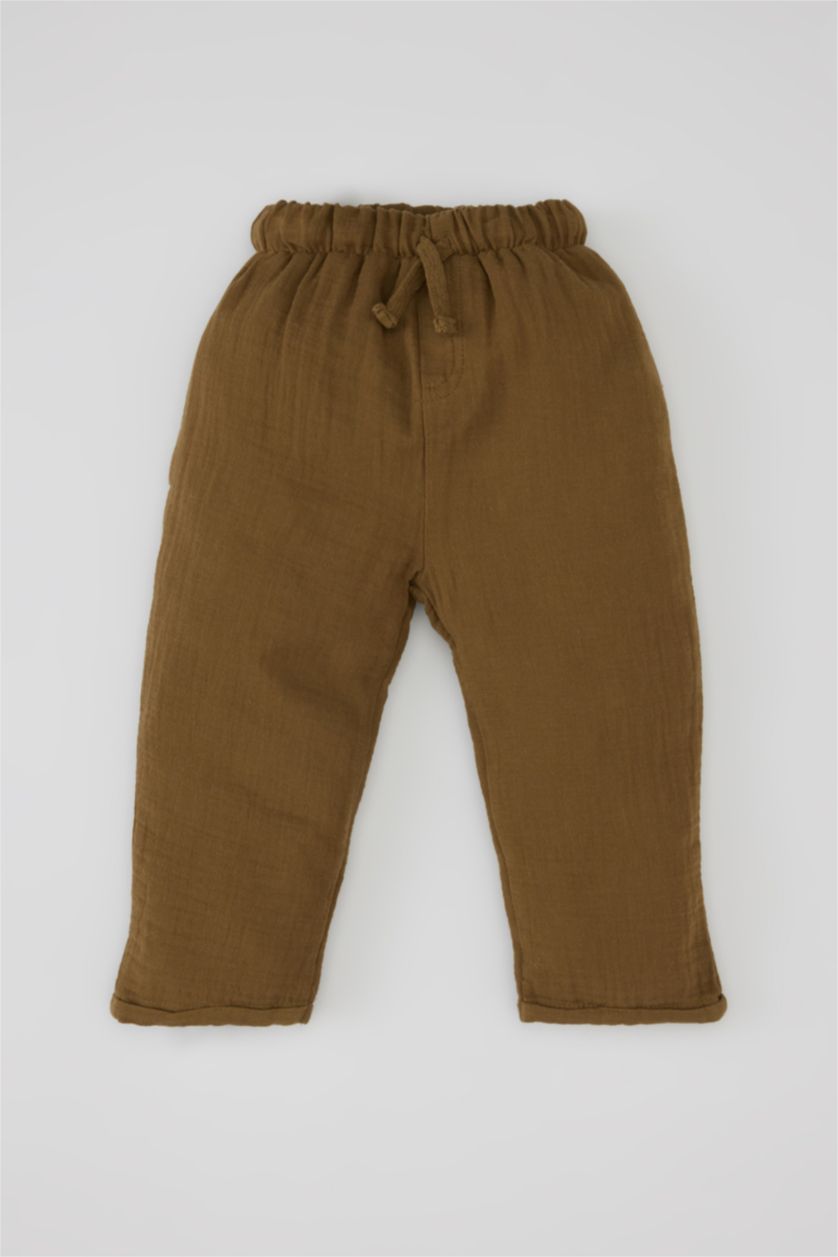 مولود ذكر بيج طقم ولادي قميص وبنطلون - قطعتين