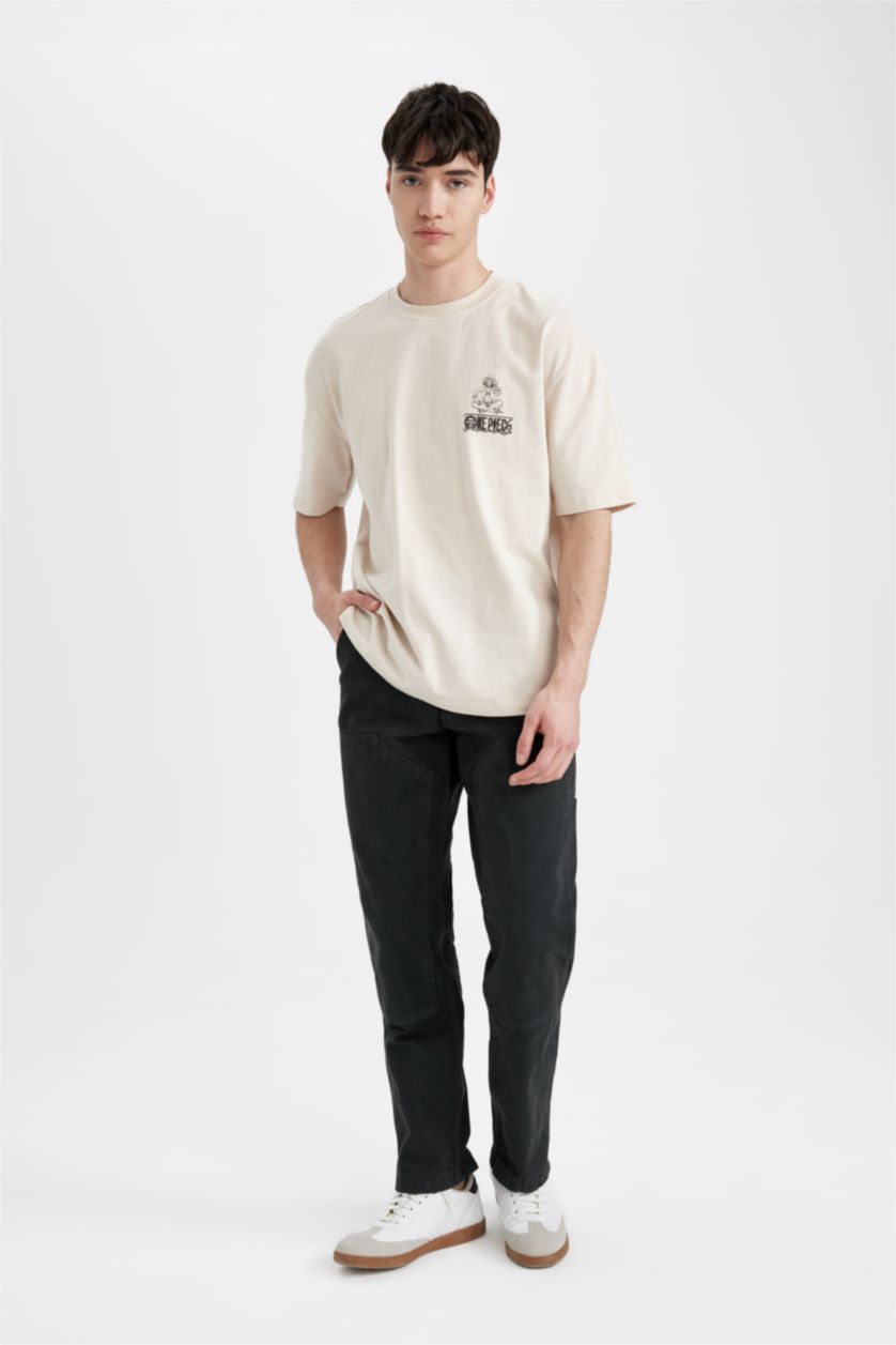MAN Sand Oversize Fit Short Sleeve T-Shirt