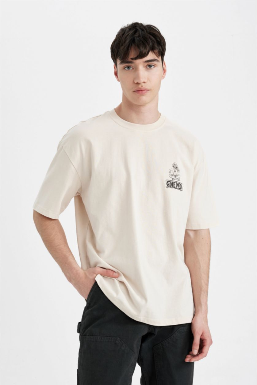 MAN Sand Oversize Fit Short Sleeve T-Shirt