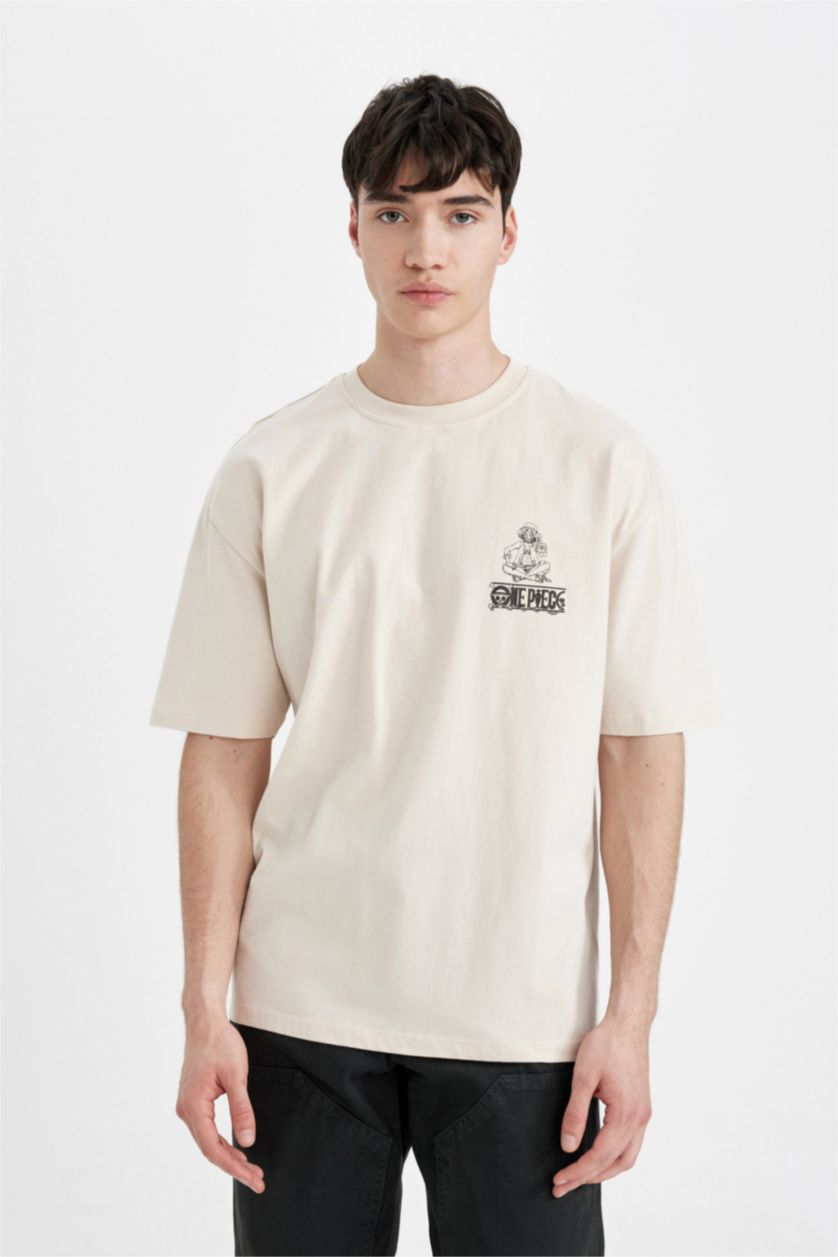 MAN Sand Oversize Fit Short Sleeve T-Shirt