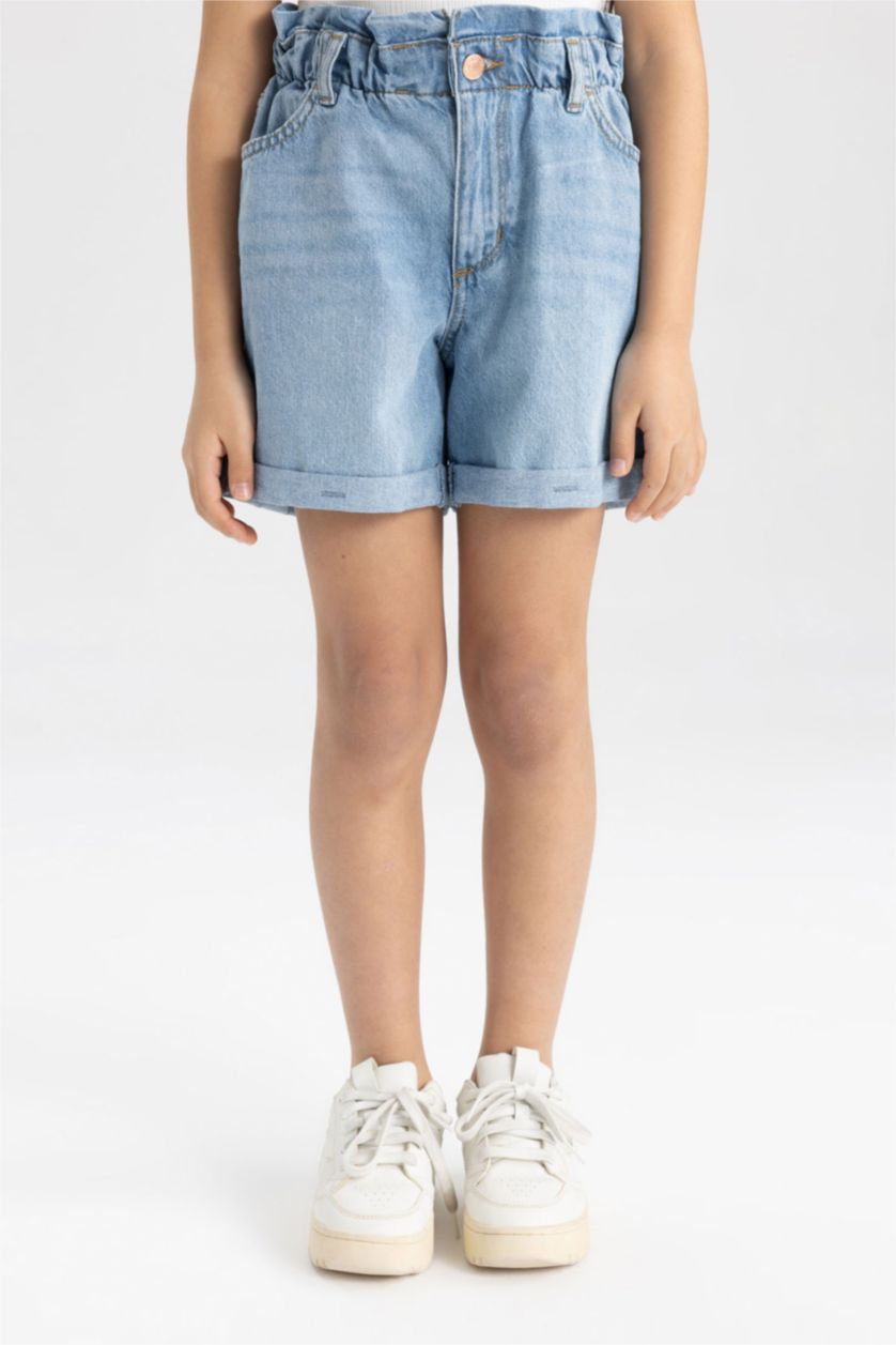 FILLES BLEU Clair Short