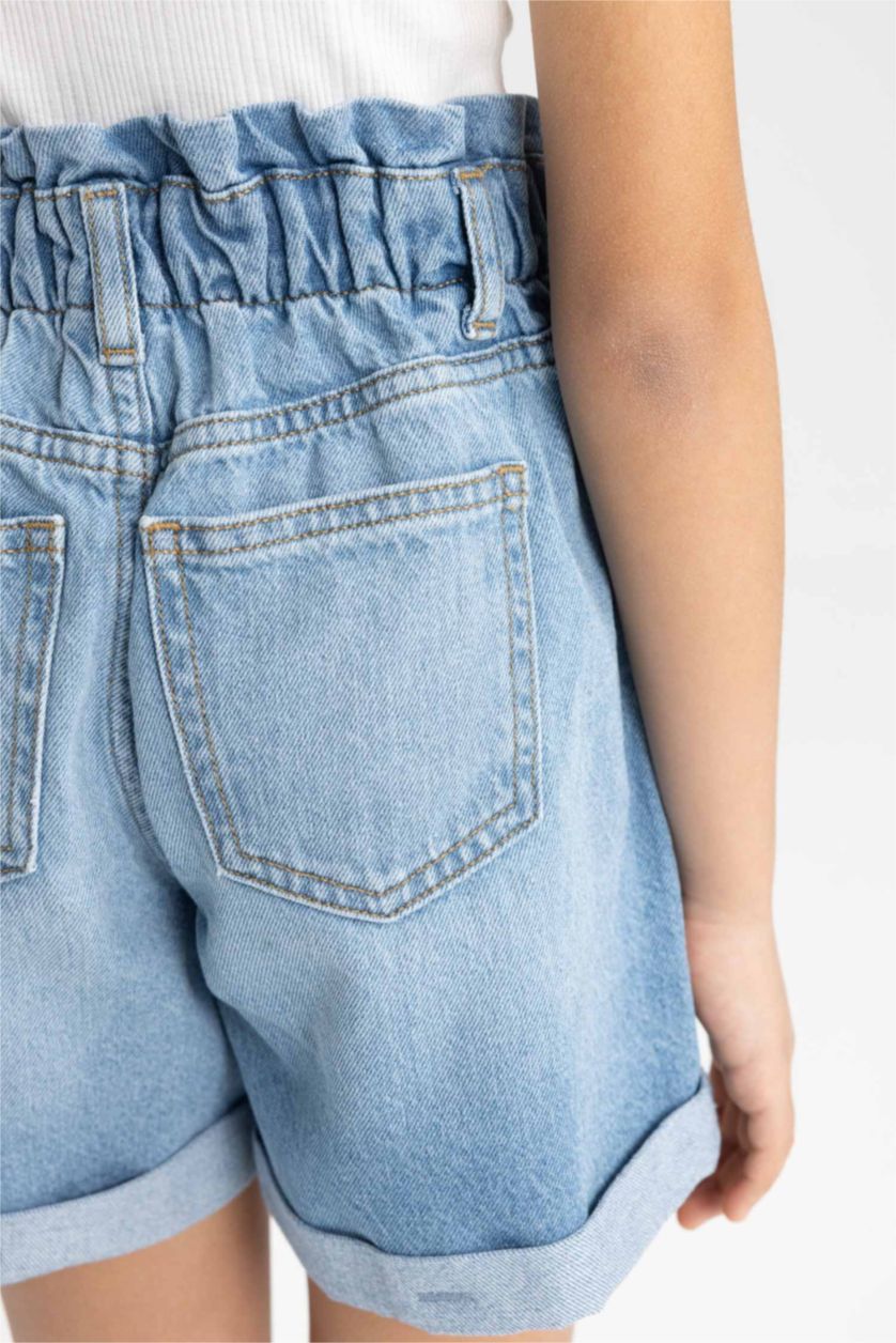 FILLES BLEU Clair Short