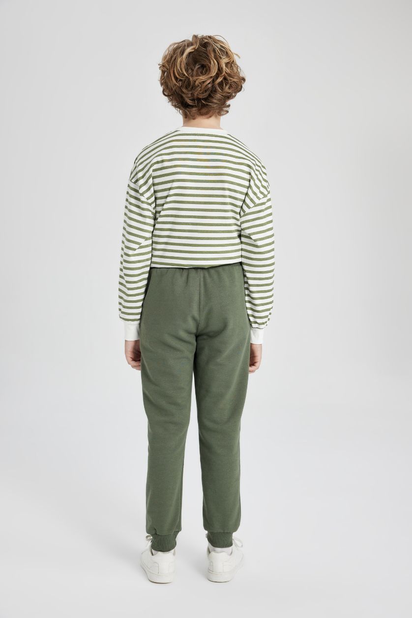 BOYS & TEENS Khaki Boy Printed Sweatpants