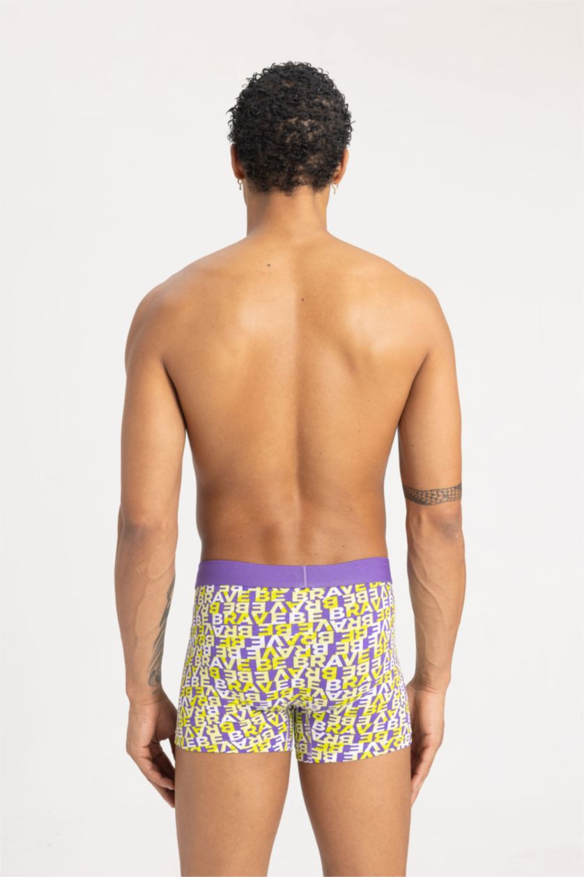 Erkek Sarı Regular Fıt 3'lü Boxer