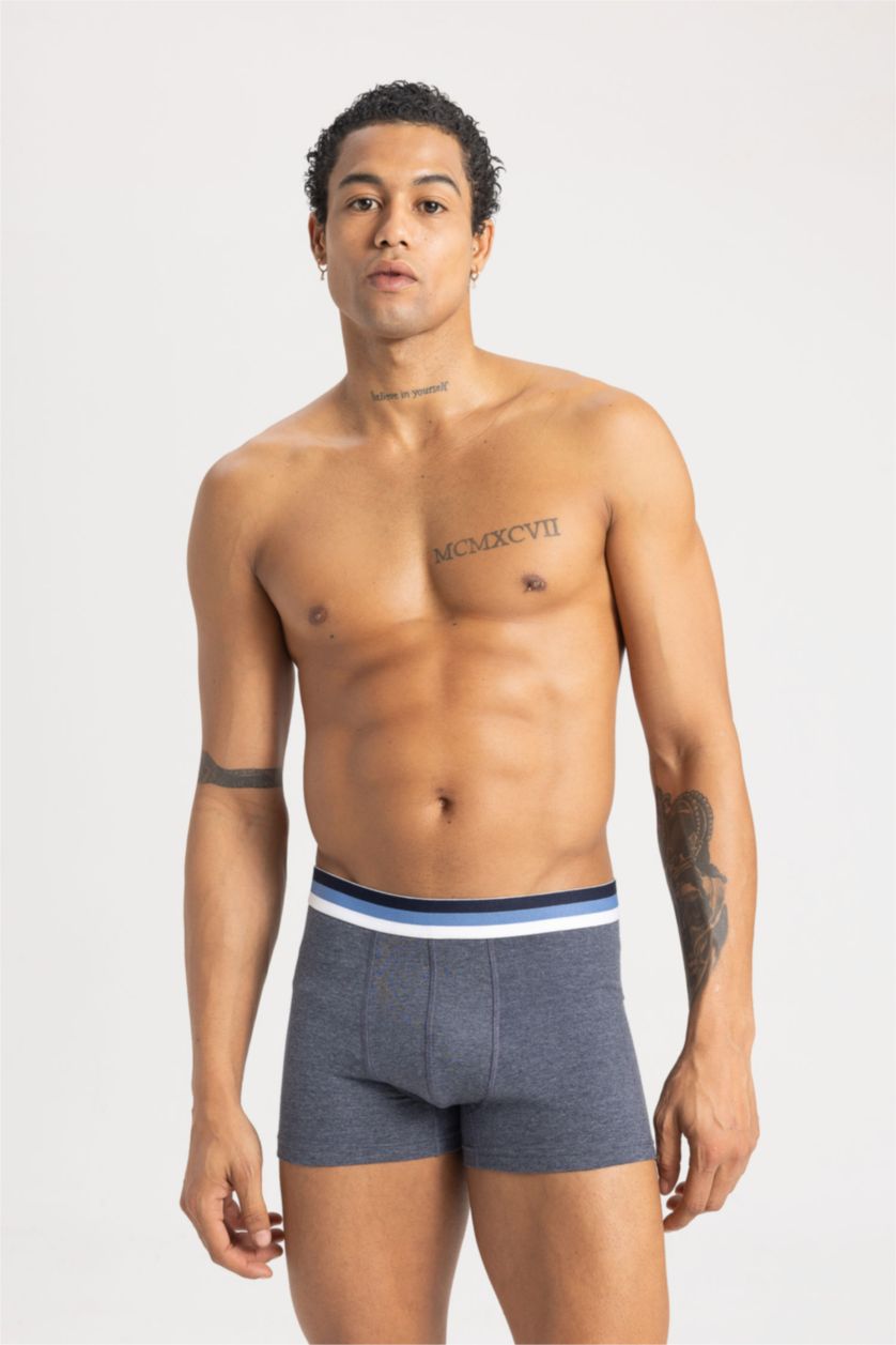 MAN Black 3 piece Regular Fit Boxer
