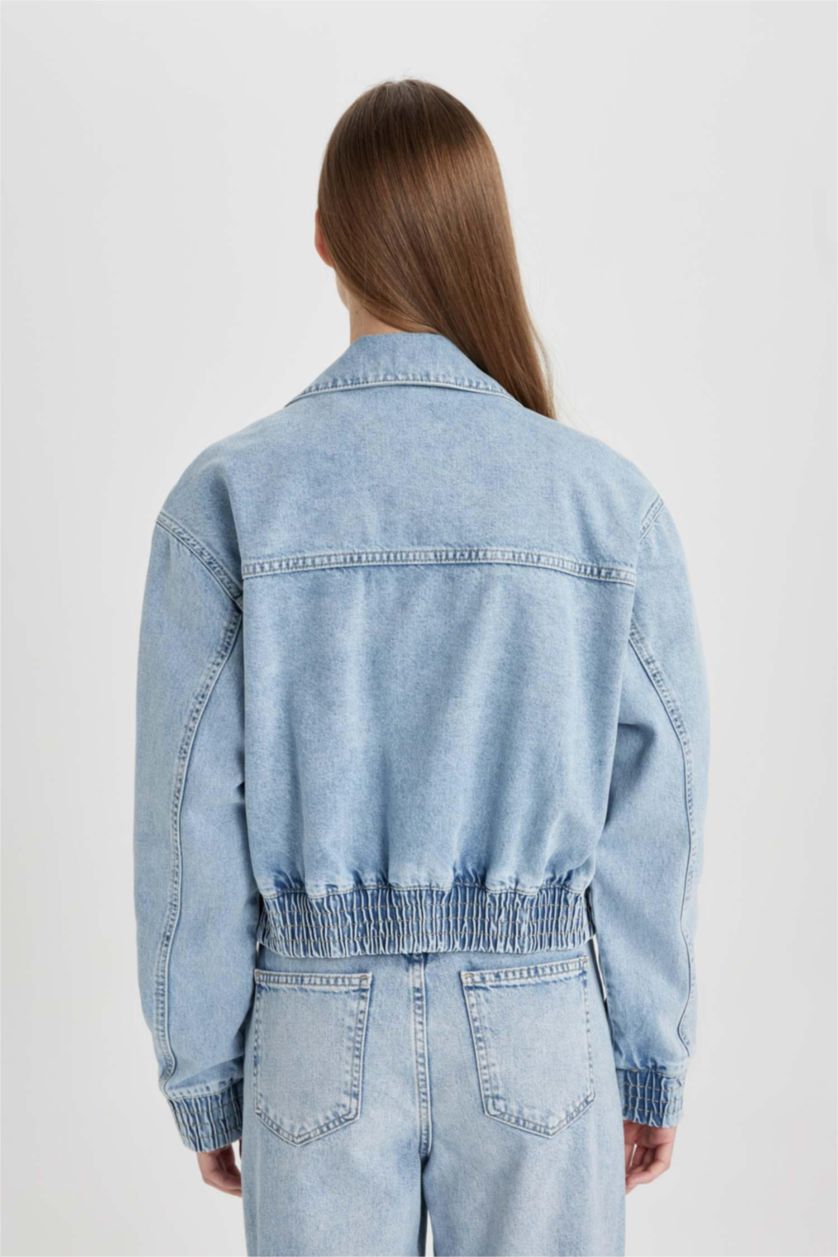 نساء نيلي فاتح Jacket