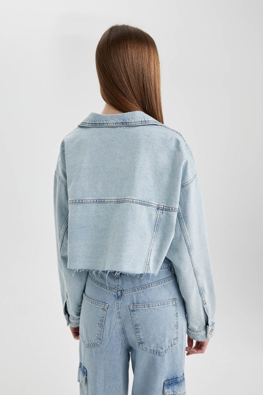WOMAN Light Blue Denim Jacket