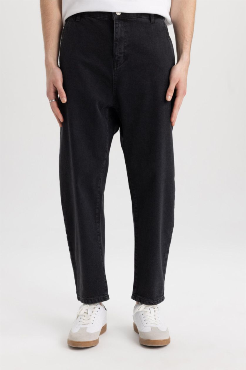 MAN Black Trousers