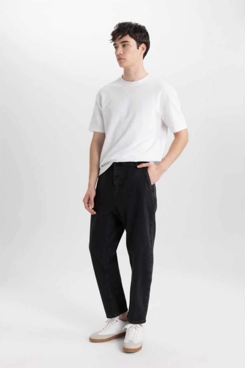 MAN Black Trousers