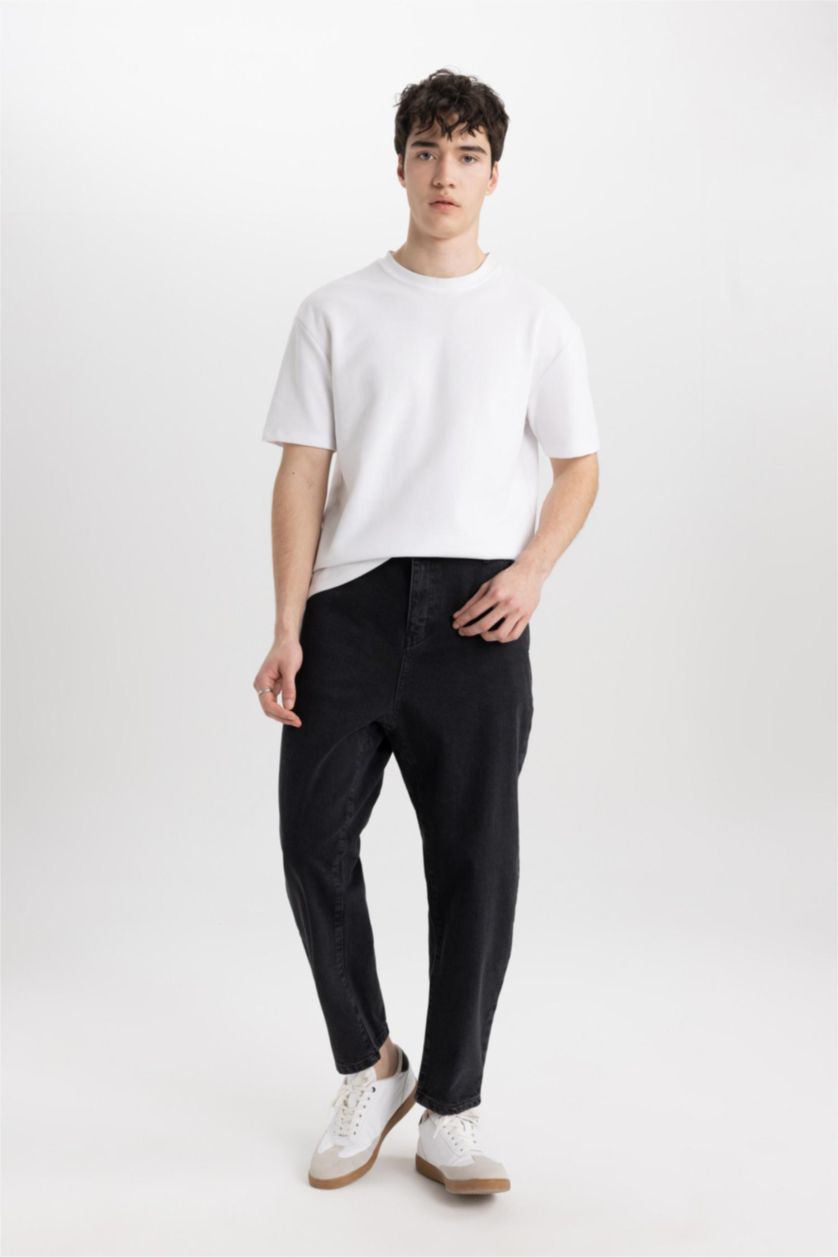 MAN Black Trousers