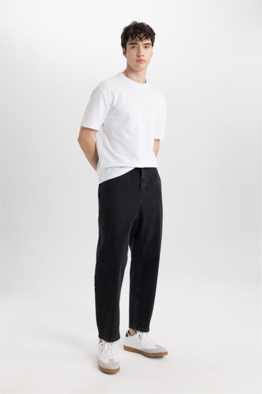 MAN Black Trousers