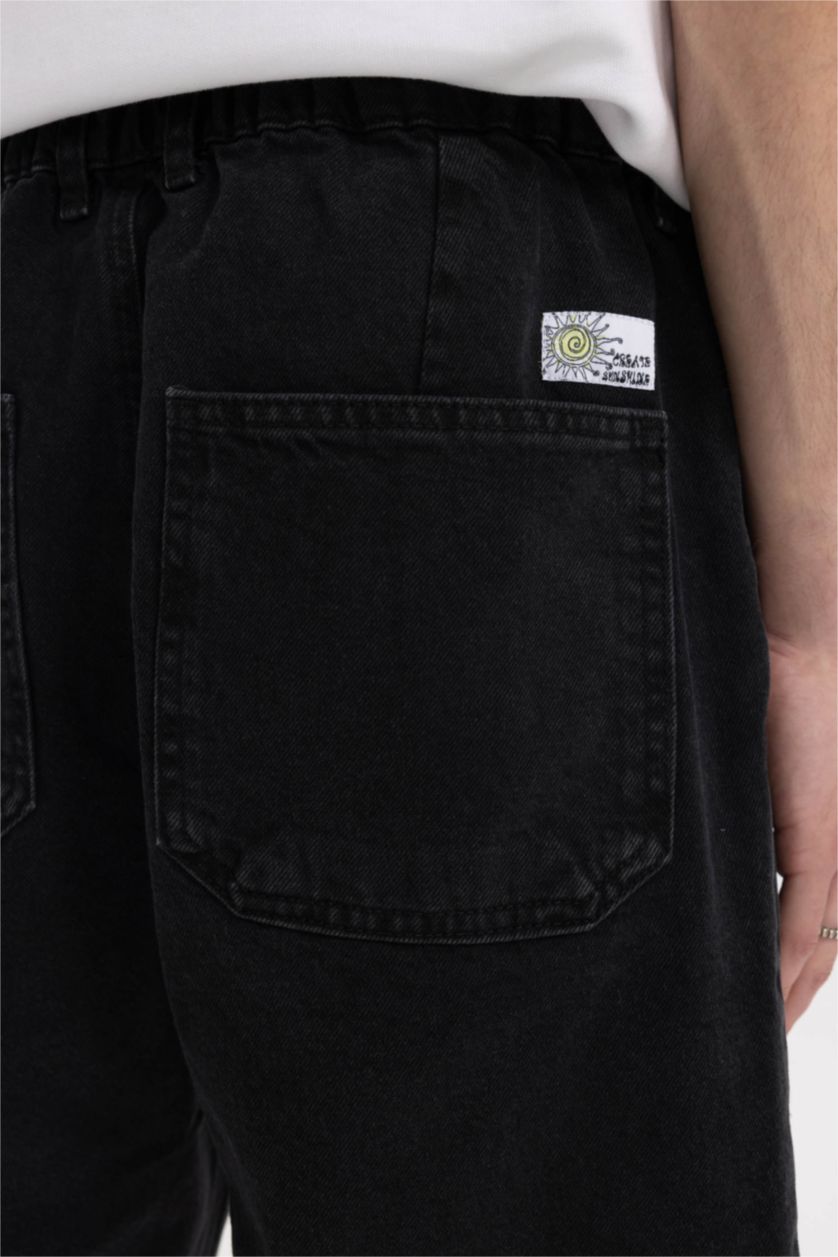 MAN Black Trousers