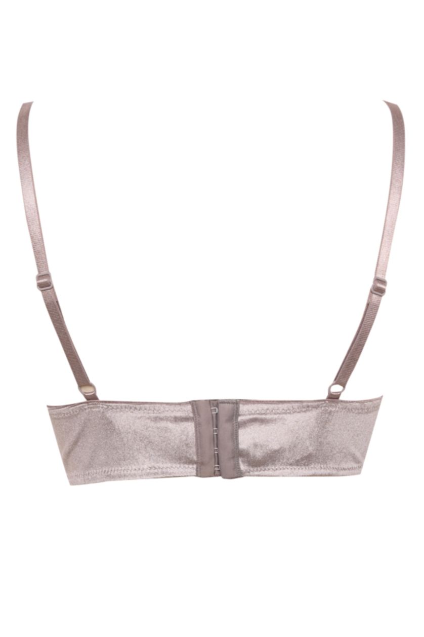 WOMAN Grey Fall in Love Padded Bra with Removable Pads