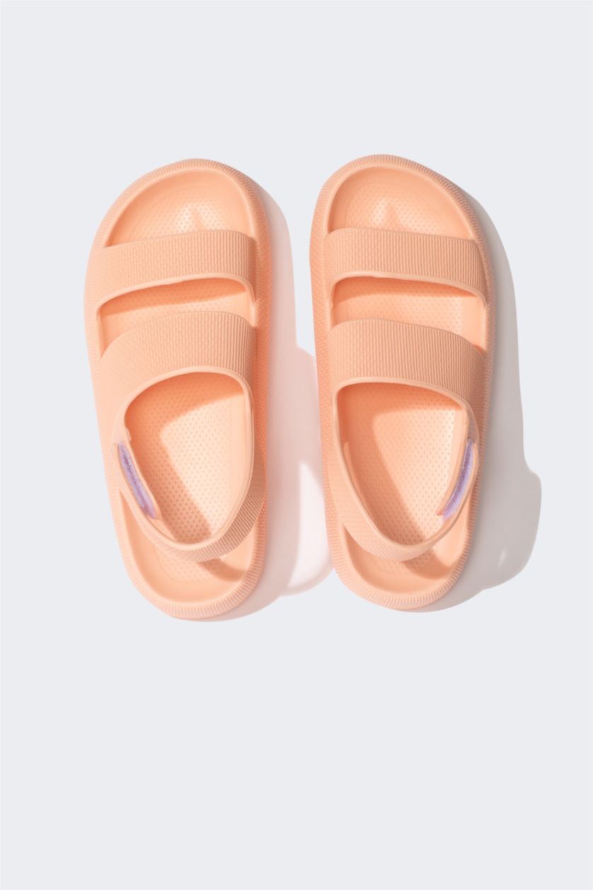 نساء زهري صندل نسائي بكعب عالي بشريط مزدوج