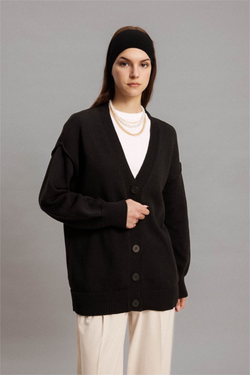 Kadın Siyah Regular Fıt