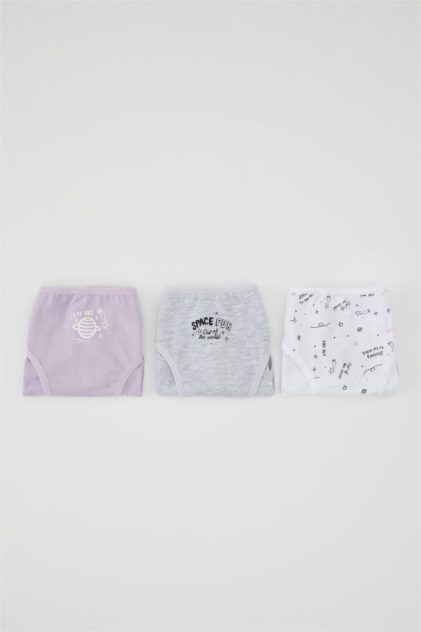 GIRLS & TEENS Lilac Girl 3 Piece Slip Panties