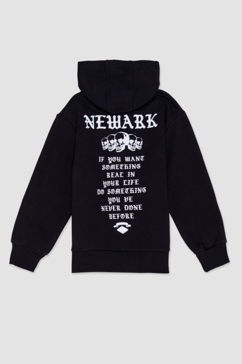 أولادي أسود سويت شيرت اولادي تقيل قصة عادية