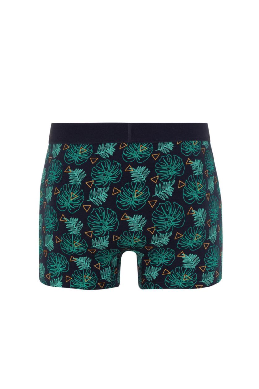 Erkek Lacivert Regular Fit 3'lü Boxer