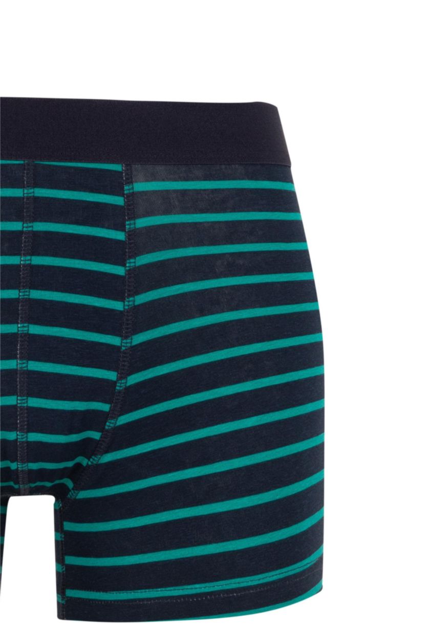 Erkek Lacivert Regular Fıt 3'lü Boxer