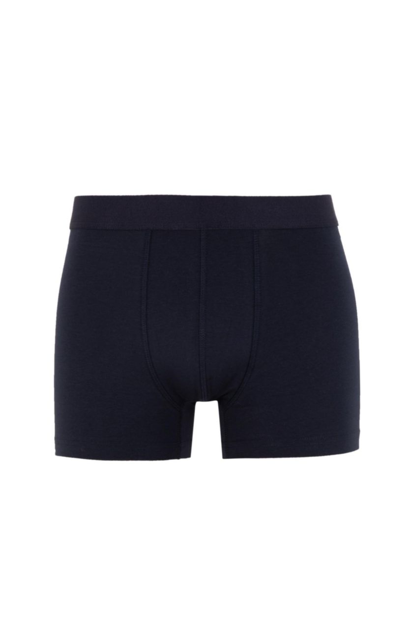 Erkek Lacivert Regular Fıt 3'lü Boxer