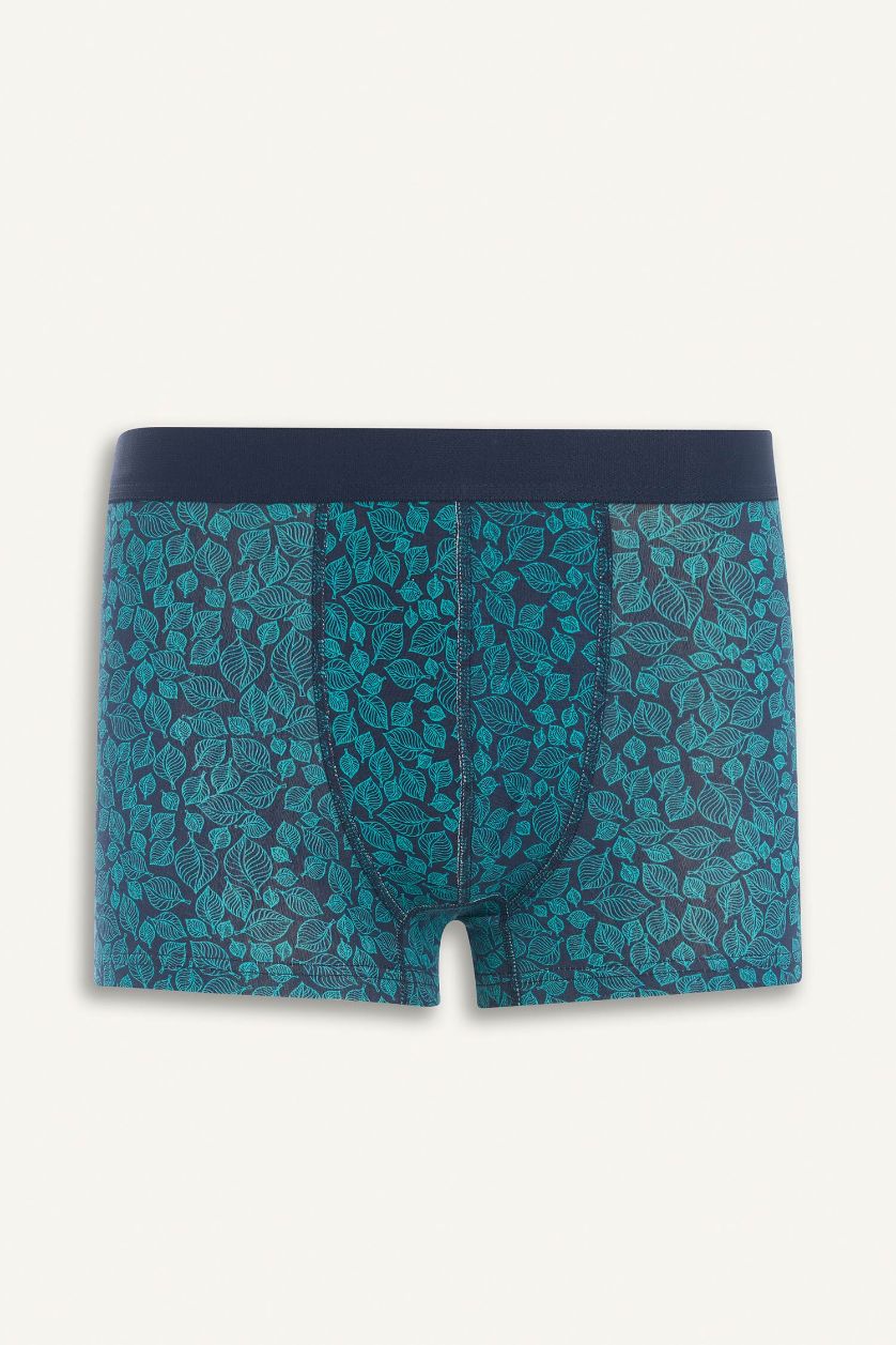 Erkek Lacivert Regular Fit 3'lü Boxer