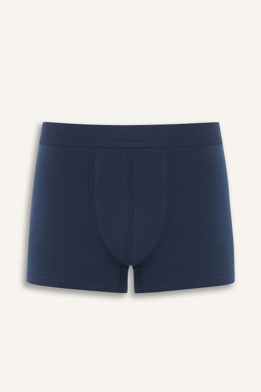 Erkek Lacivert Regular Fit 3'lü Boxer