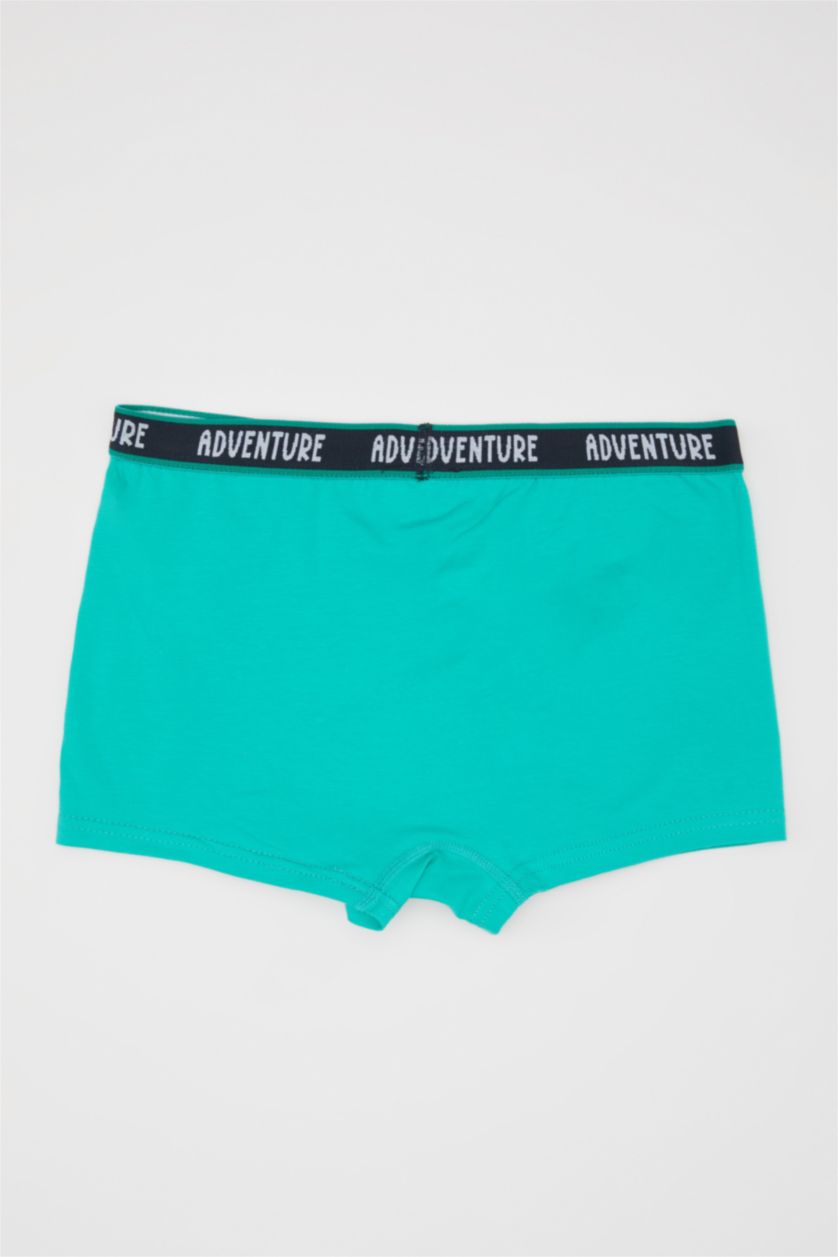 Мальчики и подростки Зеленый Боксеры для мальчиков, 3 шт